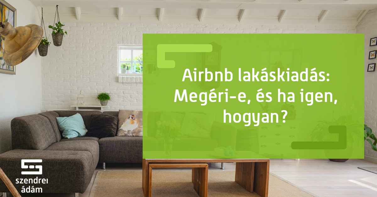 airbnb befektetés